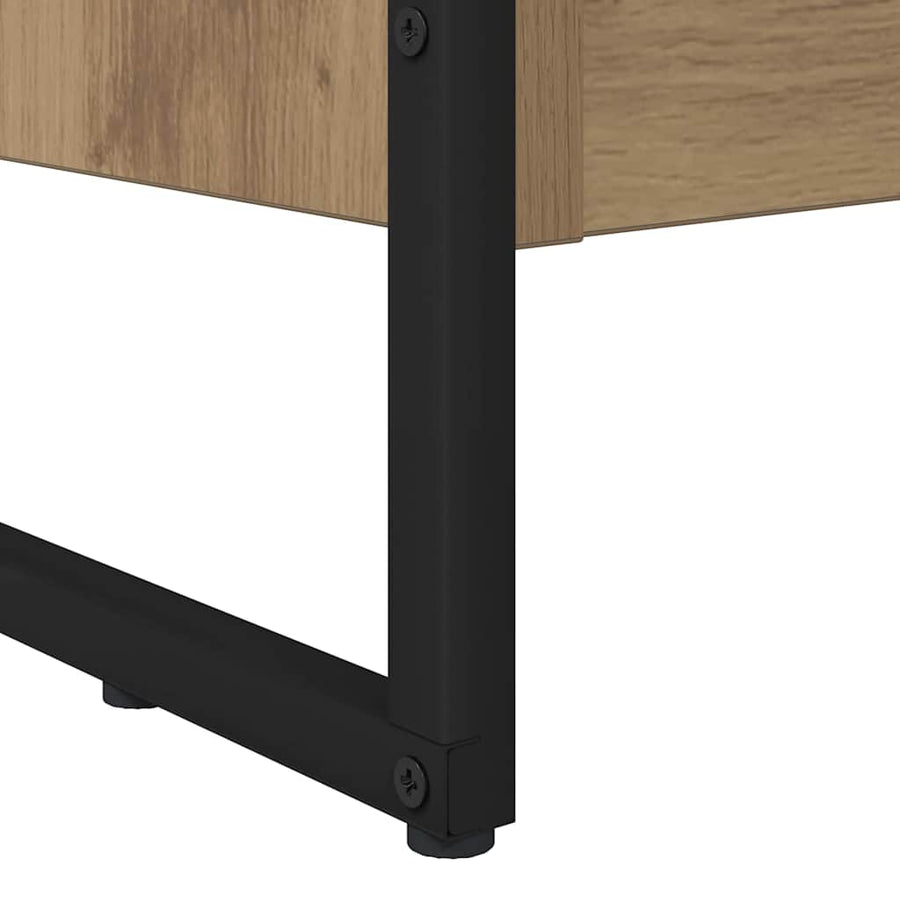 Boekenkast Ambachtelijk eiken 80 x 30 x 155 cm Bewerkt hout