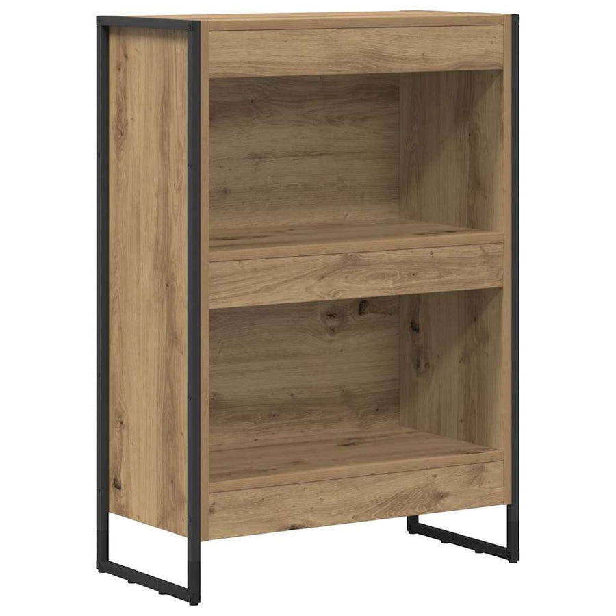 Boekenkast Ambachtelijk eiken 80 x 30 x 155 cm Bewerkt hout