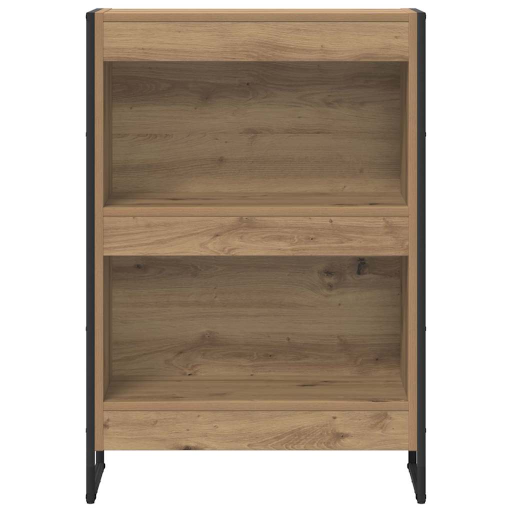 Boekenkast Ambachtelijk eiken 80 x 30 x 155 cm Bewerkt hout