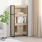 Boekenkast Sonoma 80x30x155 cm bewerkt hout