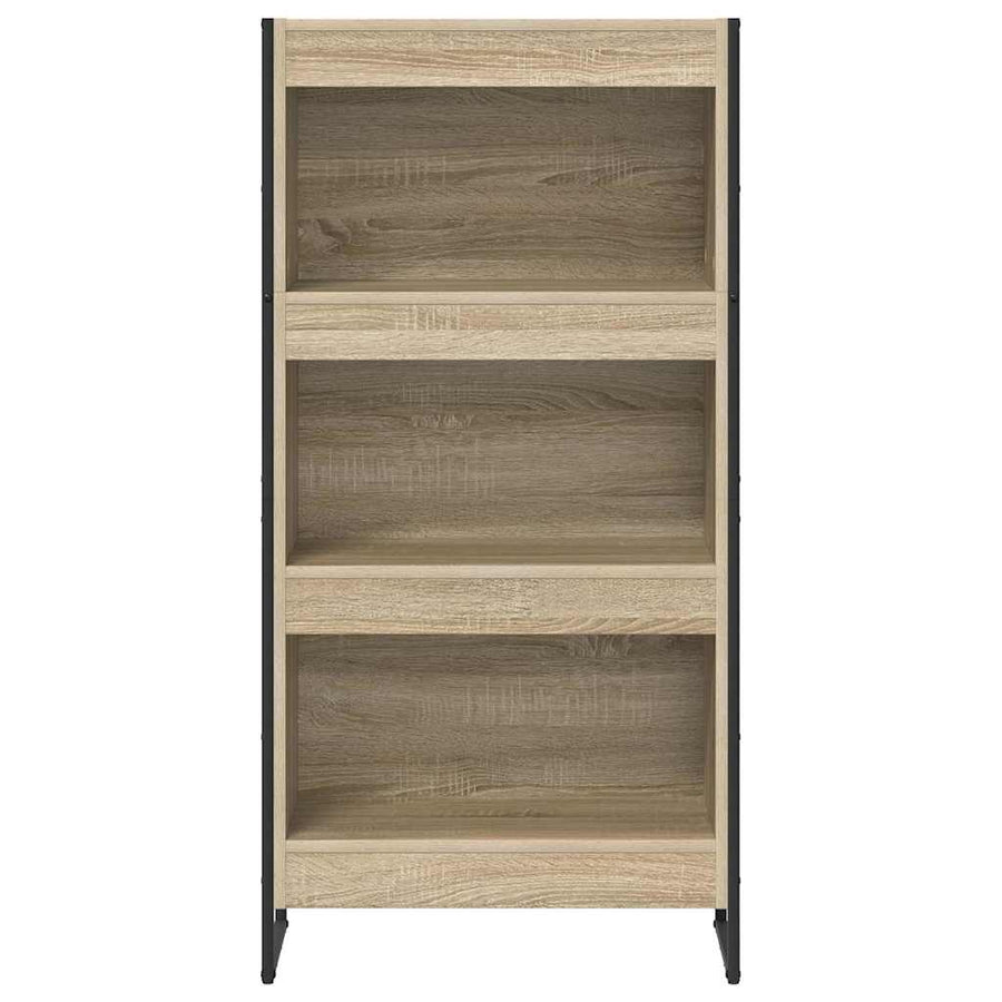 Boekenkast Sonoma 80 x 30 x 155 cm Bewerkt hout
