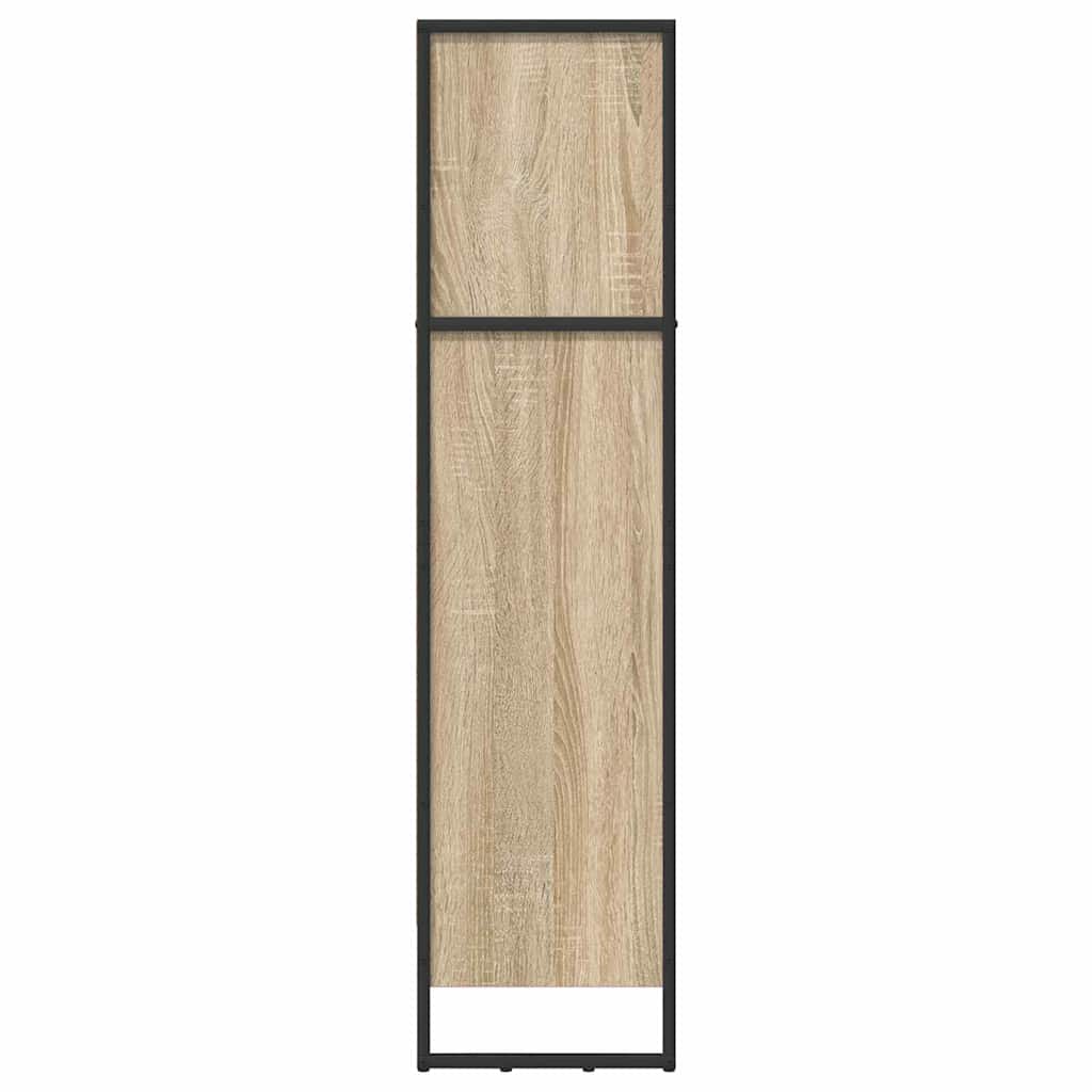 Boekenkast Sonoma 80 x 30 x 155 cm Bewerkt hout