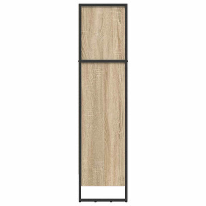 Boekenkast Sonoma 80 x 30 x 155 cm Bewerkt hout