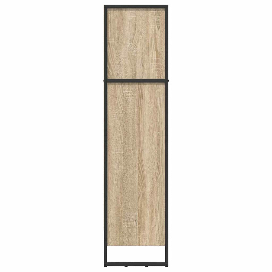 Boekenkast Sonoma 80 x 30 x 155 cm Bewerkt hout