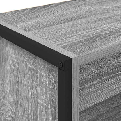 Boekenkast Grijs Sonoma 80 x 30 x 155 cm Bewerkt hout