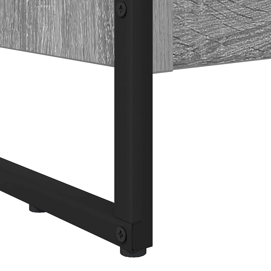 Boekenkast Grijs Sonoma 80 x 30 x 155 cm Bewerkt hout