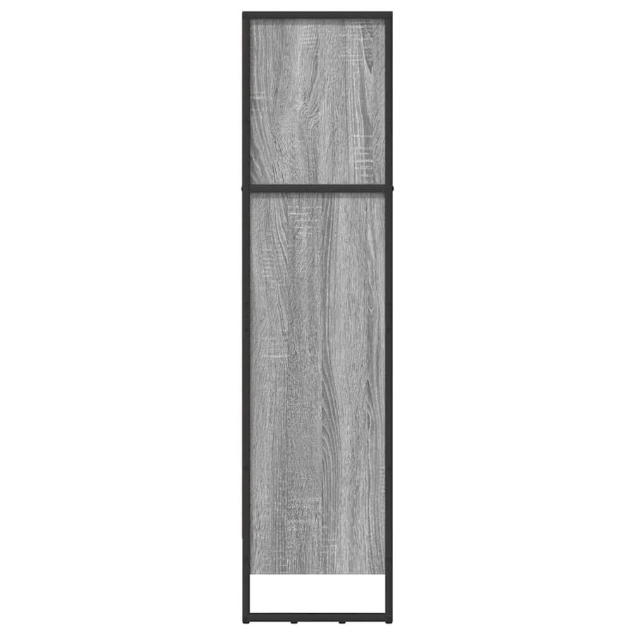 Boekenkast Grijs Sonoma 80 x 30 x 155 cm Bewerkt hout