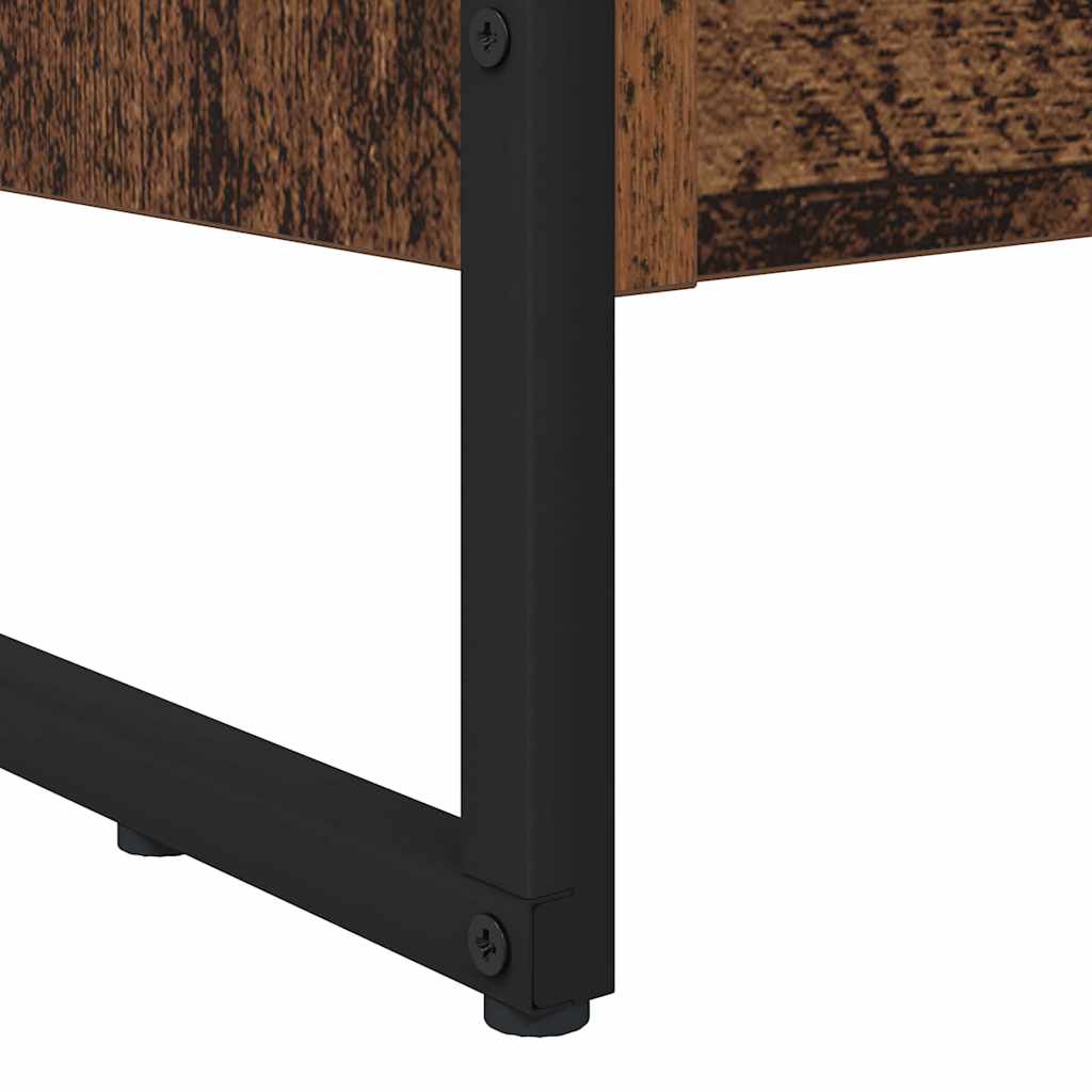 Boekenkast Oud Hout 80 x 30 x 155 cm Bewerkt hout