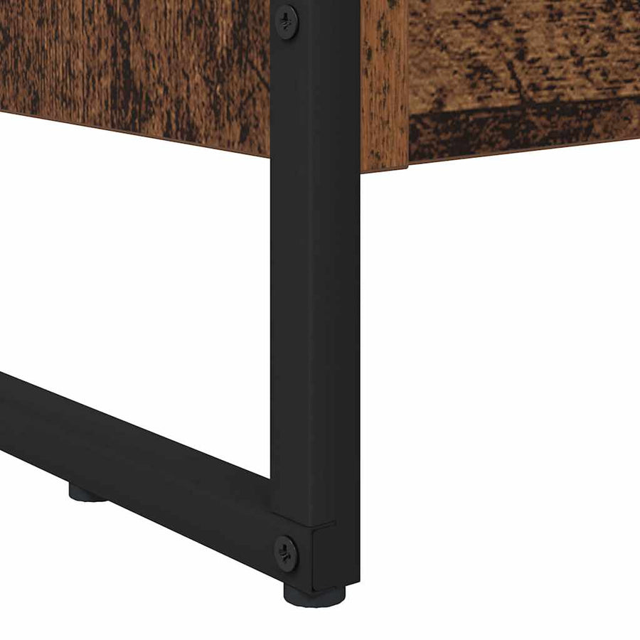Boekenkast Oud Hout 80 x 30 x 155 cm Bewerkt hout