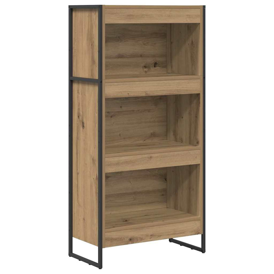 Boekenkast Ambachtelijk eiken 80 x 30 x 155 cm Bewerkt hout