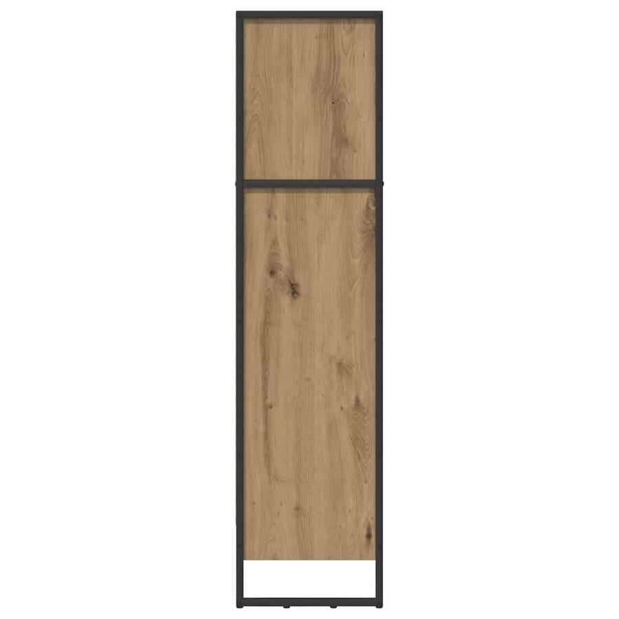 Boekenkast Ambachtelijk eiken 80 x 30 x 155 cm Bewerkt hout