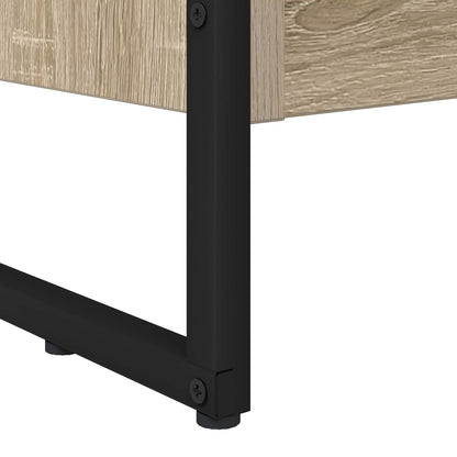 Boekenkast Sonoma 80 x 30 x 155 cm Bewerkt hout