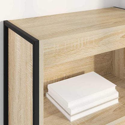 Boekenkast Sonoma 80 x 30 x 155 cm Bewerkt hout