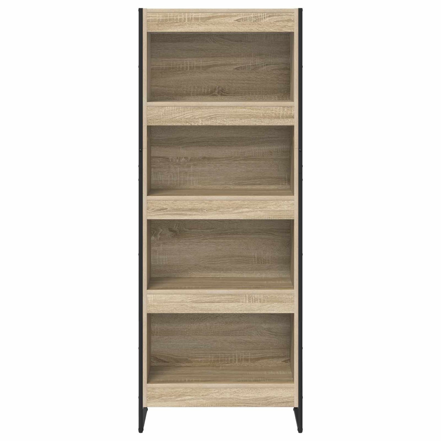 Boekenkast Sonoma 80 x 30 x 155 cm Bewerkt hout