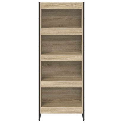 Boekenkast Sonoma 80 x 30 x 155 cm Bewerkt hout