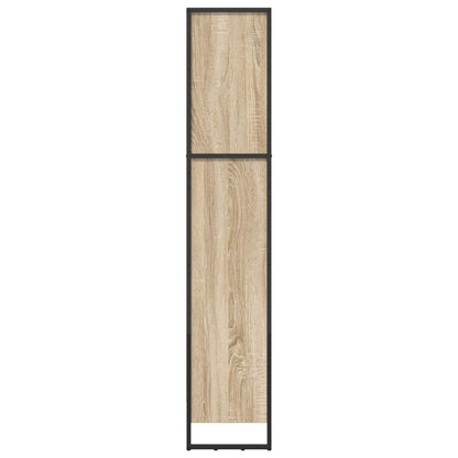 Boekenkast Sonoma 80 x 30 x 155 cm Bewerkt hout