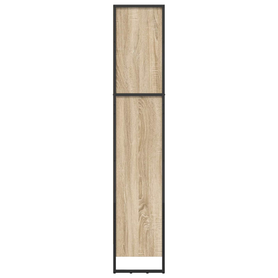Boekenkast Sonoma 80 x 30 x 155 cm Bewerkt hout