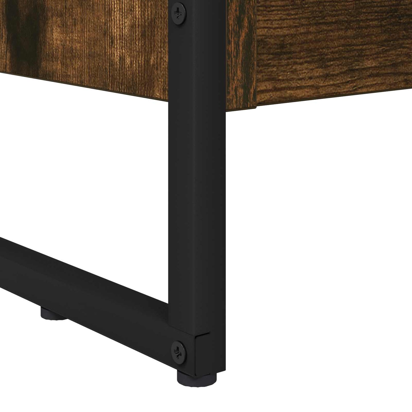 Boekenkast Rook Eik 80 x 30 x 155 cm Bewerkt hout