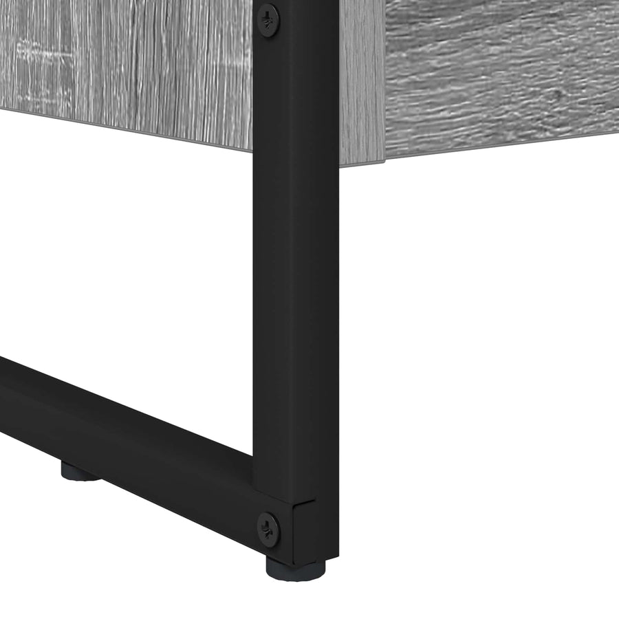 Boekenkast Grijs Sonoma 80 x 30 x 155 cm Bewerkt hout