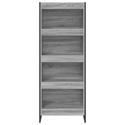 Boekenkast Grijs Sonoma 80 x 30 x 155 cm Bewerkt hout