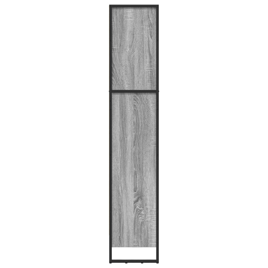 Boekenkast Grijs Sonoma 80 x 30 x 155 cm Bewerkt hout