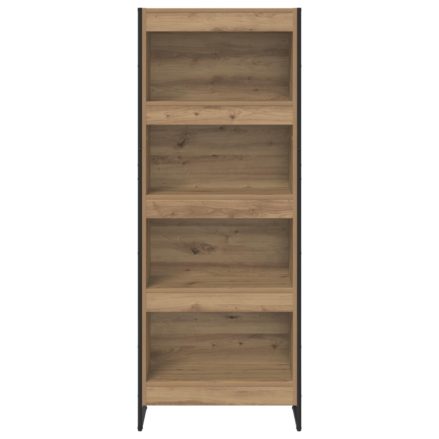 Boekenkast Ambachtelijk eiken 80 x 30 x 155 cm Bewerkt hout