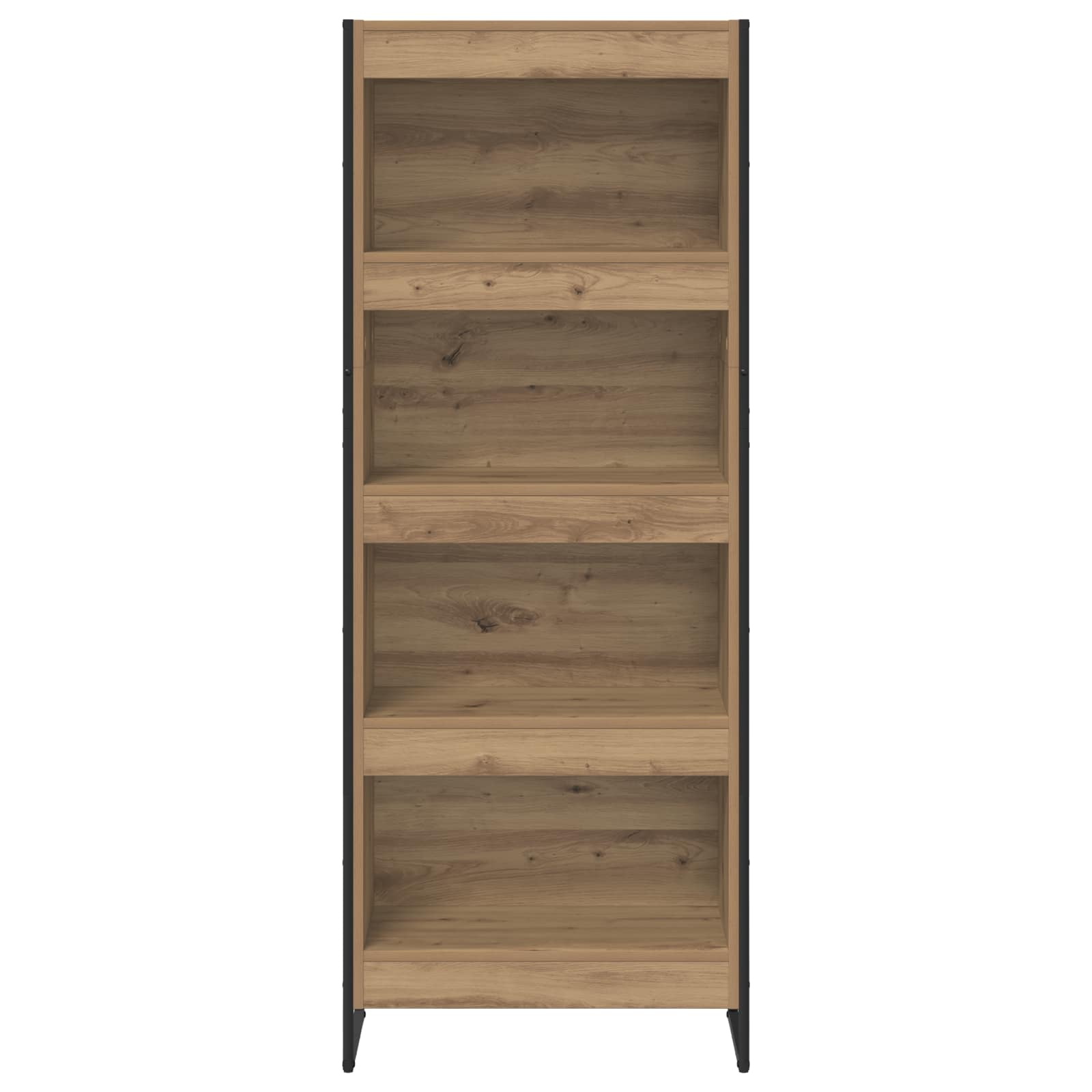 Boekenkast Ambachtelijk eiken 80 x 30 x 155 cm Bewerkt hout