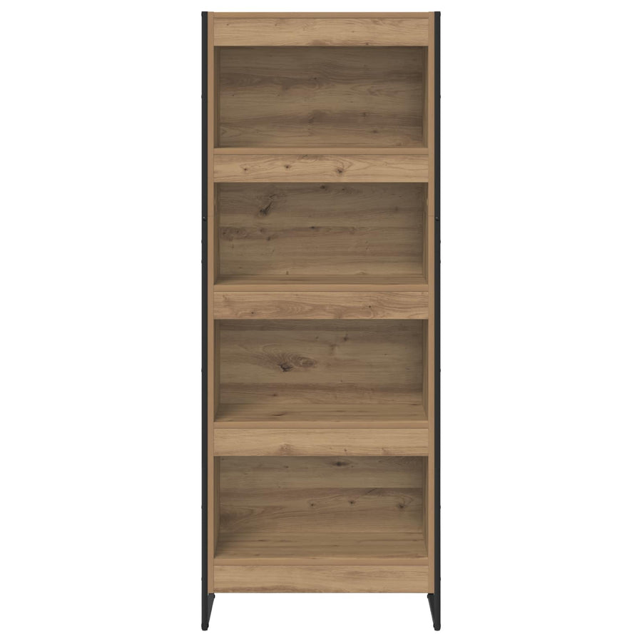Boekenkast Ambachtelijk eiken 80 x 30 x 155 cm Bewerkt hout