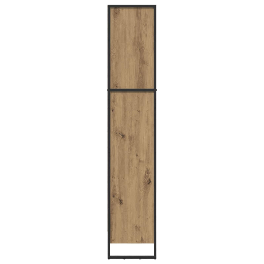 Boekenkast Ambachtelijk eiken 80 x 30 x 155 cm Bewerkt hout