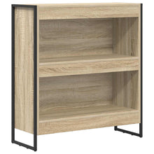 Boekenkast Sonoma 80 x 30 x 155 cm Bewerkt hout