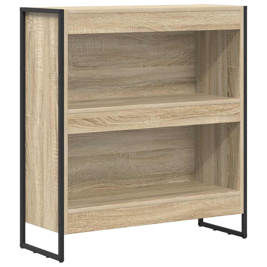 Boekenkast Sonoma 80 x 30 x 155 cm Bewerkt hout