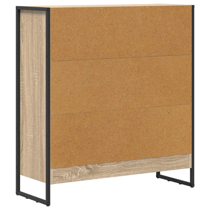 Boekenkast Sonoma 80 x 30 x 155 cm Bewerkt hout