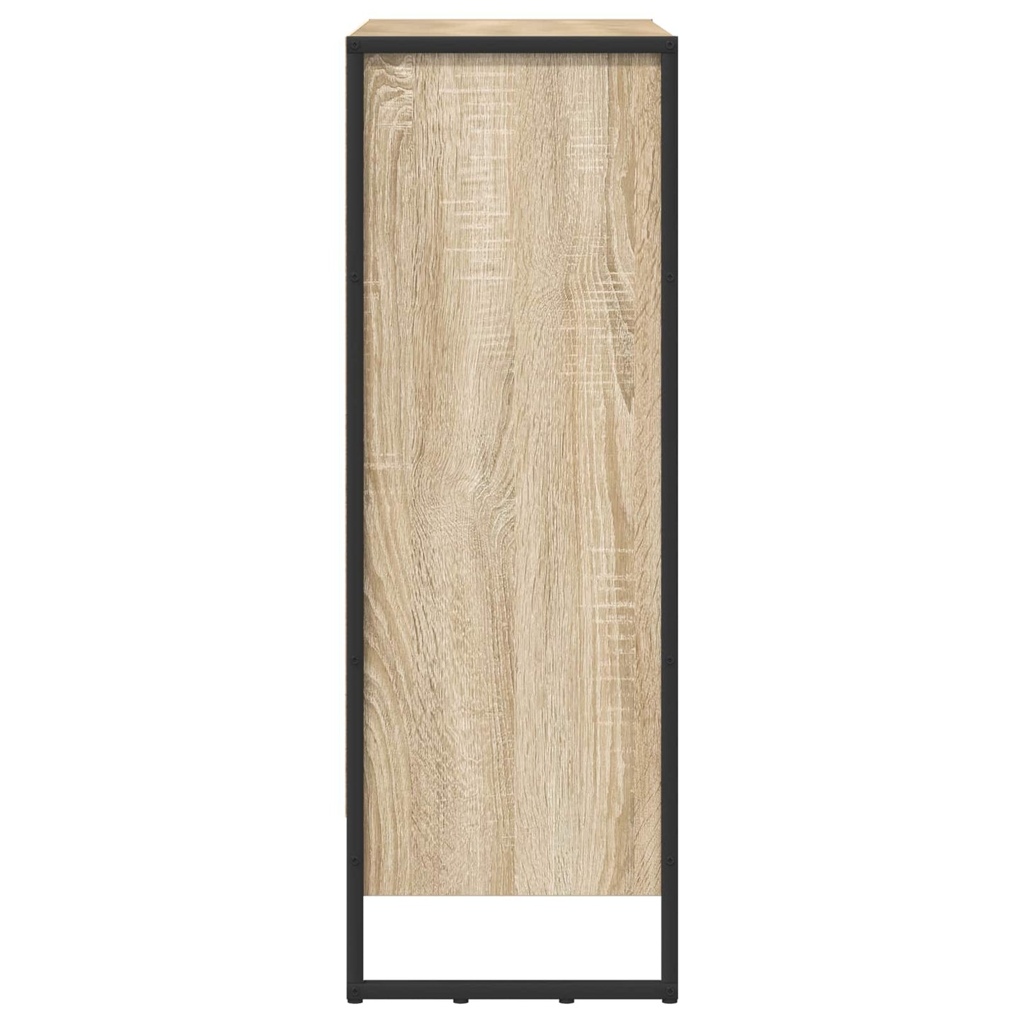 Boekenkast Sonoma 80 x 30 x 155 cm Bewerkt hout