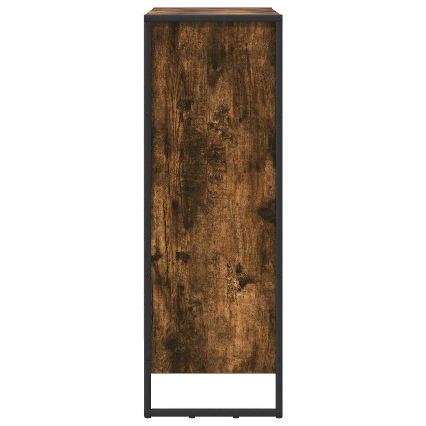 Boekenkast Rook Eik 80 x 30 x 155 cm Bewerkt hout
