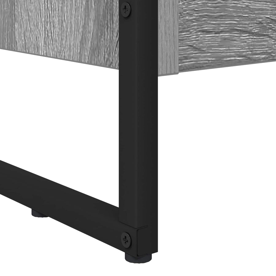Boekenkast Grijs Sonoma 80 x 30 x 155 cm Bewerkt hout