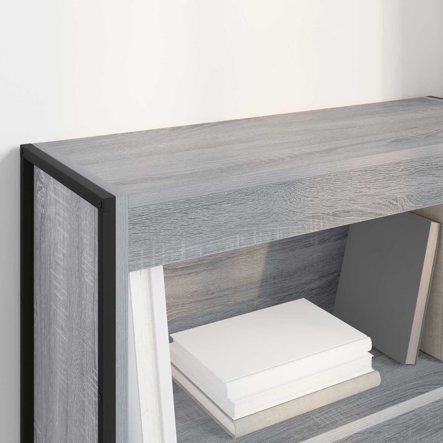 Boekenkast Grijs Sonoma 80 x 30 x 155 cm Bewerkt hout