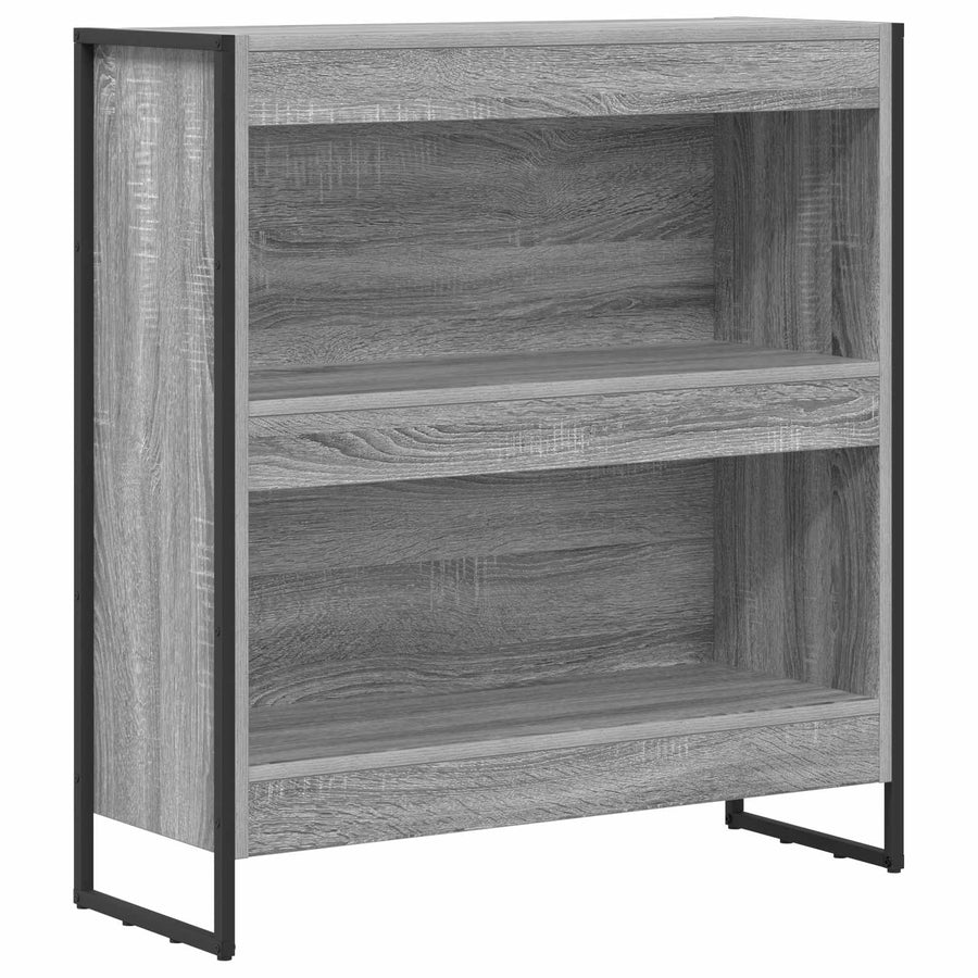 Boekenkast Grijs Sonoma 80 x 30 x 155 cm Bewerkt hout