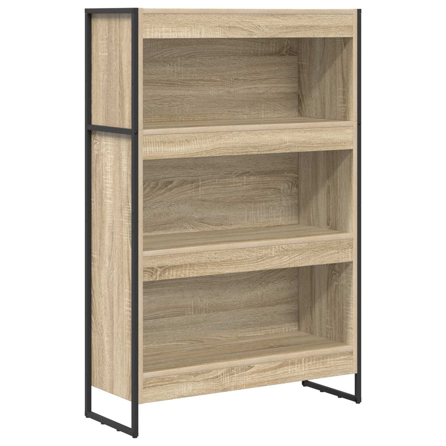Boekenkast Sonoma 80 x 30 x 155 cm Bewerkt hout