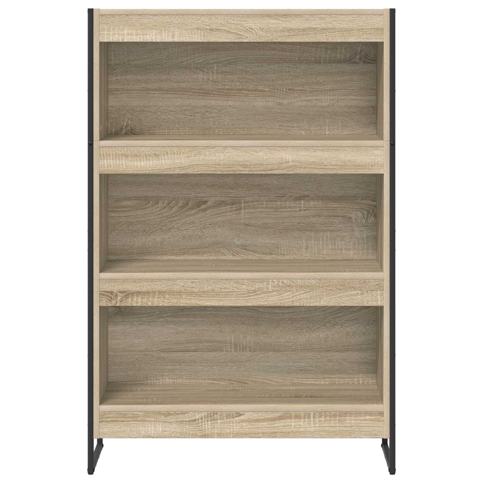 Boekenkast Sonoma 80 x 30 x 155 cm Bewerkt hout