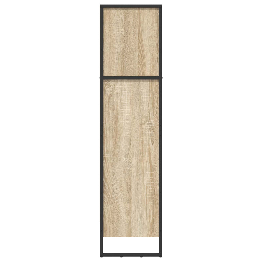 Boekenkast Sonoma 80 x 30 x 155 cm Bewerkt hout