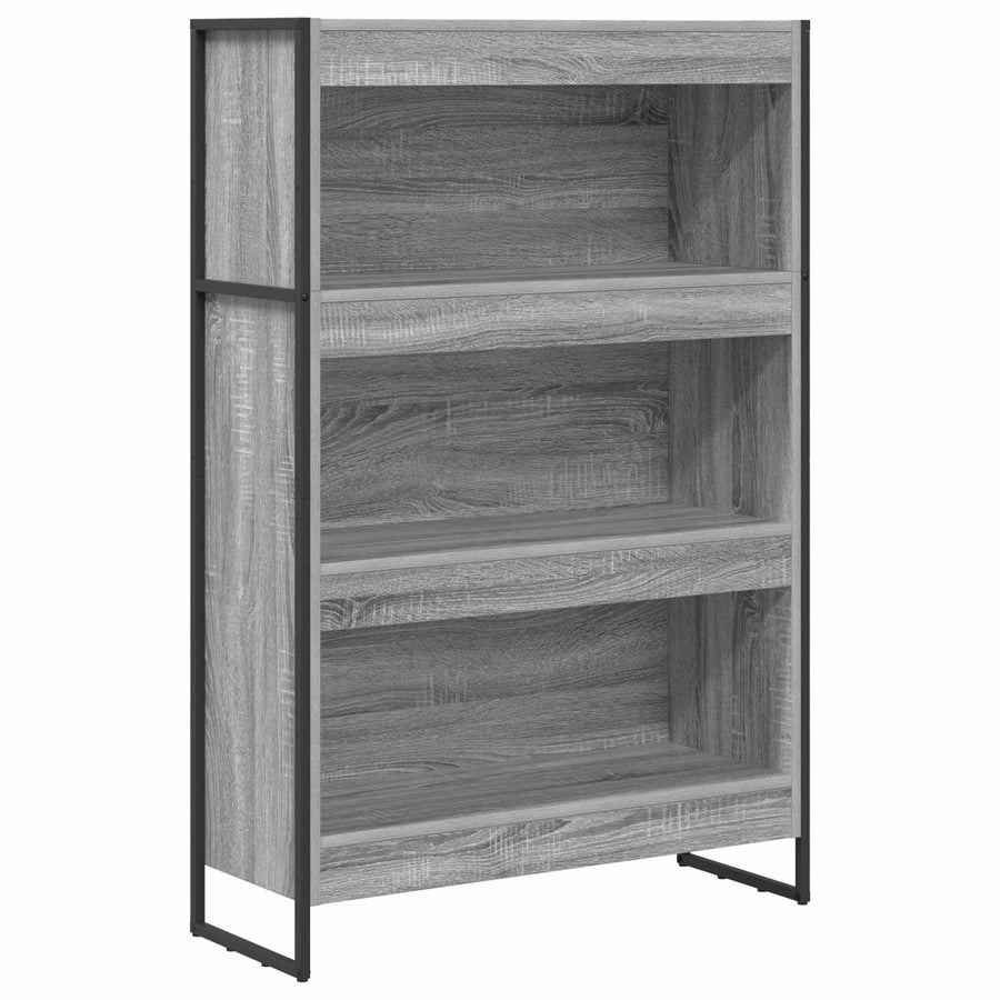 Boekenkast Grijs Sonoma 80 x 30 x 155 cm Bewerkt hout