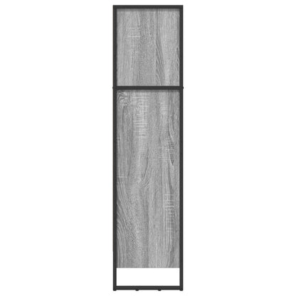 Boekenkast Grijs Sonoma 80 x 30 x 155 cm Bewerkt hout