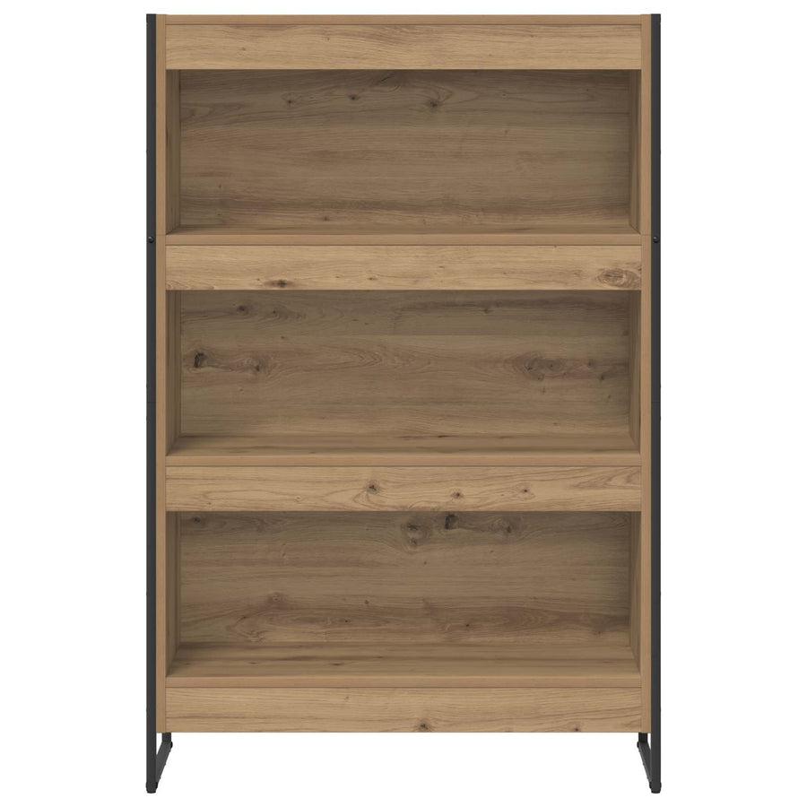 Boekenkast Ambachtelijk eiken 80 x 30 x 155 cm Bewerkt hout