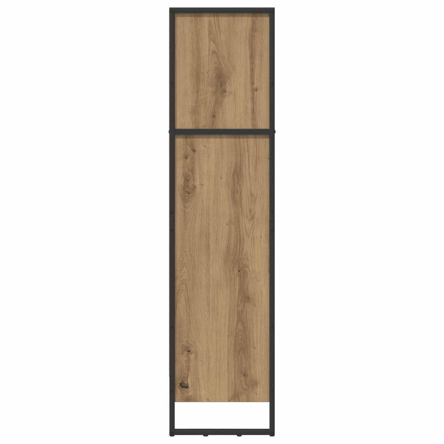 Boekenkast Ambachtelijk eiken 80 x 30 x 155 cm Bewerkt hout