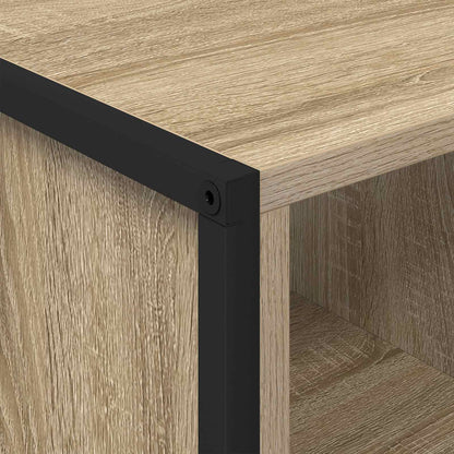 Salontafel Sonoma 80 x 50 x 40 cm Bewerkt hout