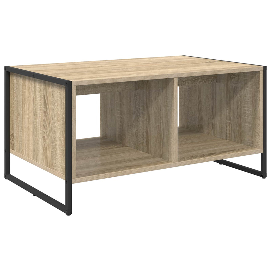 Salontafel Sonoma 80 x 50 x 40 cm Bewerkt hout