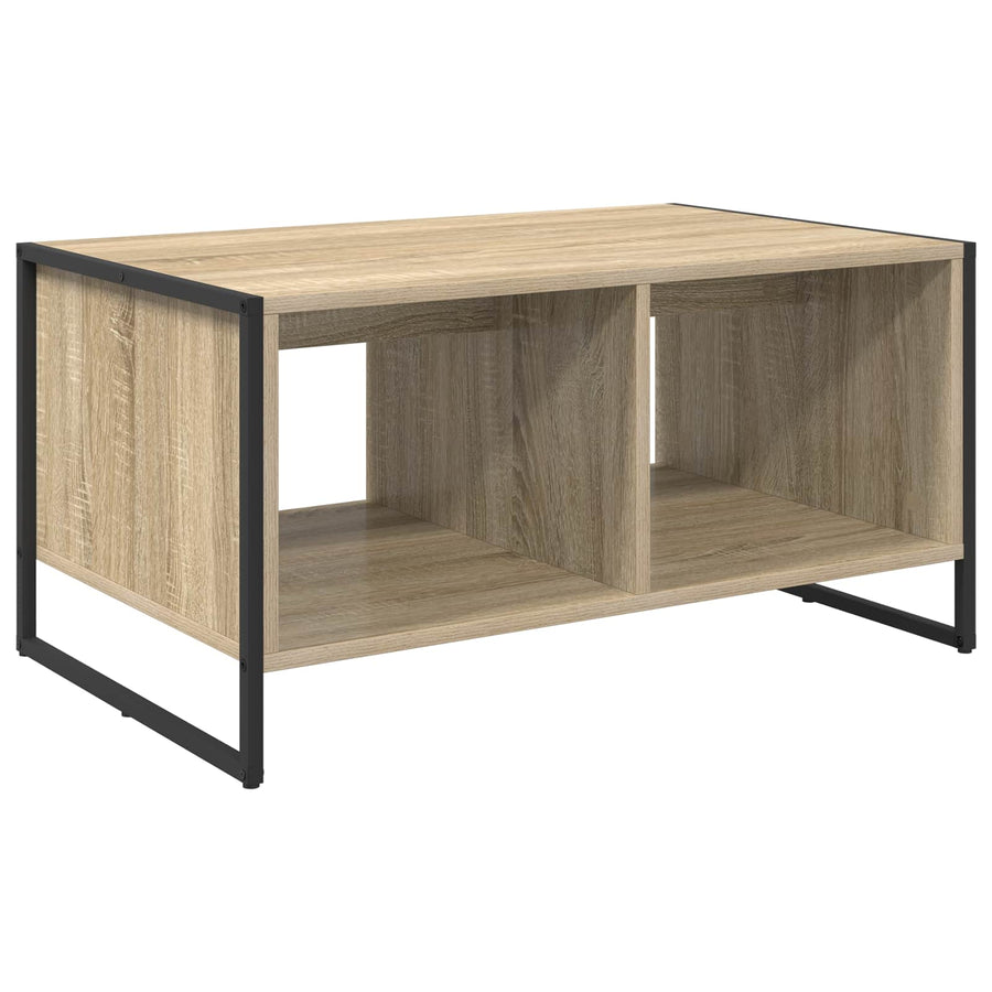 Salontafel Sonoma 80 x 50 x 40 cm Bewerkt hout