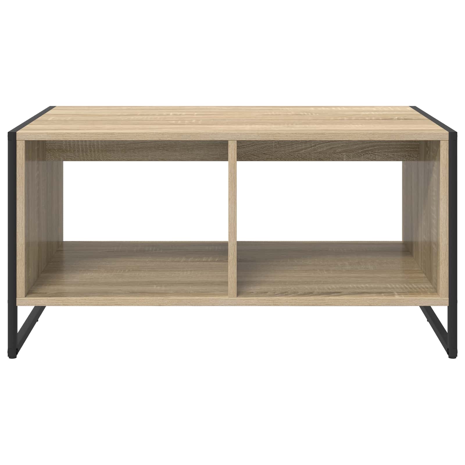 Salontafel Sonoma 80 x 50 x 40 cm Bewerkt hout