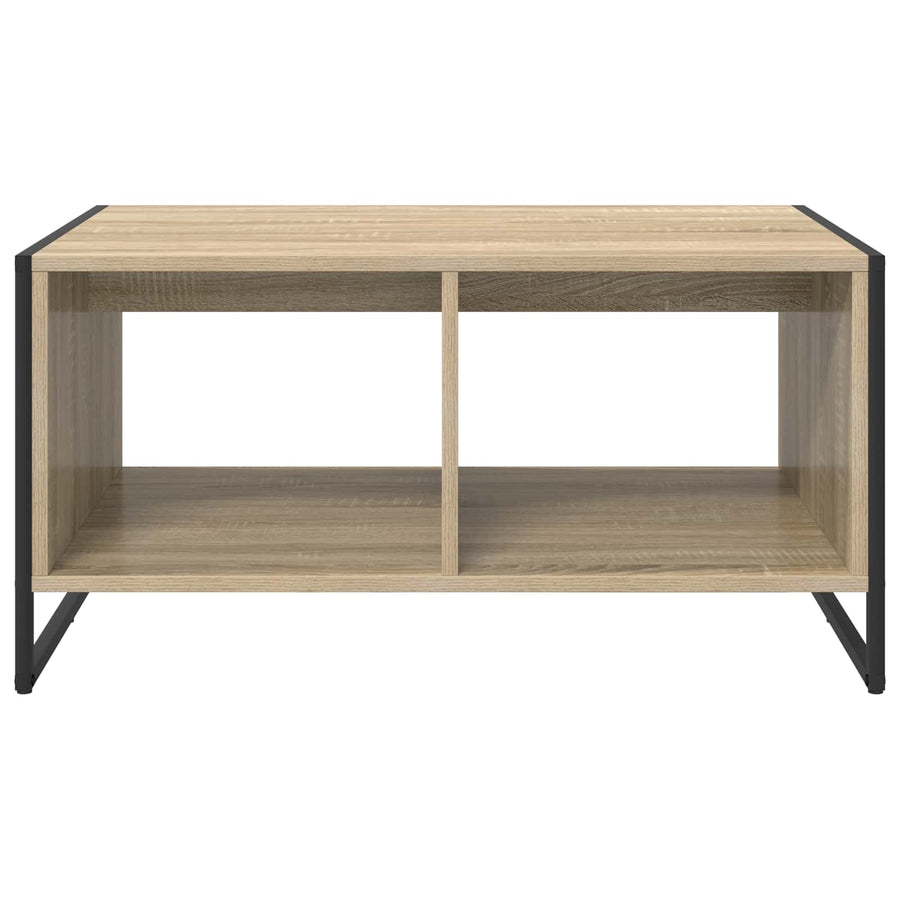 Salontafel Sonoma 80 x 50 x 40 cm Bewerkt hout