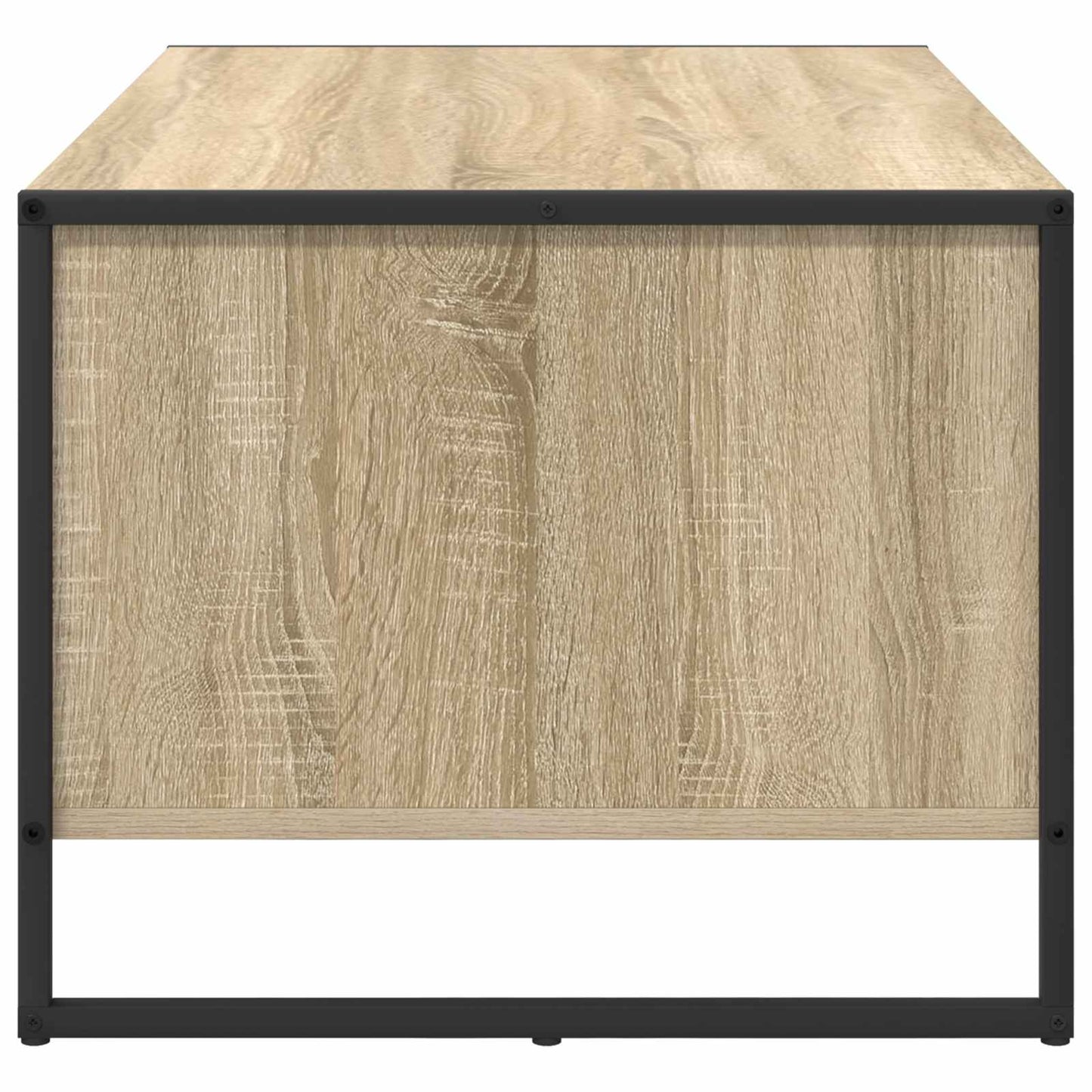 Salontafel Sonoma 80 x 50 x 40 cm Bewerkt hout